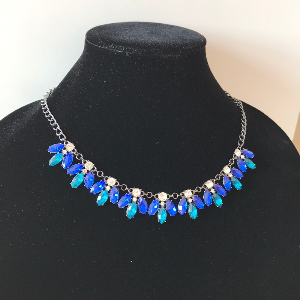 NWT Mix it Royal Blue and Teal Necklace
